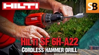 Hilti SF 6H A22 Cordless 22v Hammer Drill Review  Part 2 [upl. by Quirk909]