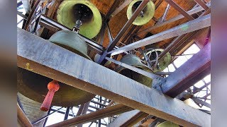 Kempten im Allgäu D Die Glocken der Pfarrkirche Mariä Himmelfahrt in StMang [upl. by Aikyn]