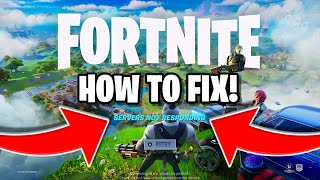 Why is Fortnite Servers Down How to Fix Fortnite Servers Not Responding [upl. by Caritta807]