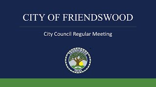 Friendswood City Council Regular MeetingJuly 1 2024 [upl. by Haile697]