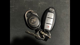 Nissan Pathfinder key fob battery repair [upl. by Ahders]