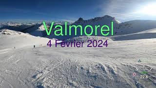 Le Grand Domaine  Valmorel  4 Février 2024 [upl. by Roderic795]