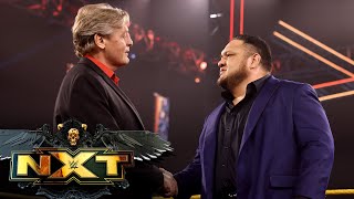 Samoa Joe returns to confront Karrion Kross WWE NXT June 15 2021 [upl. by Zerelda107]