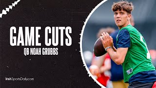 Game Cuts  2026 Notre Dame QB Commit Noah Grubbs 4 TDs vs Lakeland [upl. by Peale]