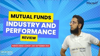 Mutual Funds Monthly Performance and Industry Review – August and September 2024  URDU  HINDI [upl. by Beverlee]