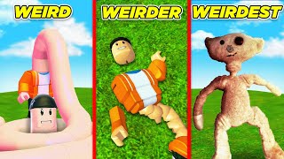 100 Weirdest Roblox Games [upl. by Harod]