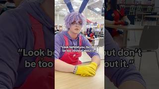 Nice Jax Pomni didn’t notice 👍 tadc theamazingdigitalcircus digitalcircus pomni cosplay jax [upl. by Raila]