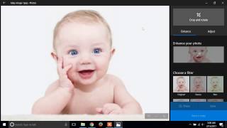 How to crop an image in Windows 10 [upl. by Kachine]