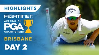 Australian PGA Championship Round 2 Highlights  Wide World of Sports [upl. by Denae]