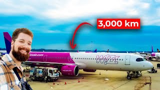 WIZZ AIR  5 hrs on Europe’s Cheapest Airline [upl. by Ardnasirk344]