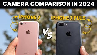 iPhone 7Plus vs iPhone 7 Camera Test in 2024🔥  Portrait  Videography  Photography ⚡️ [upl. by Aihsad289]