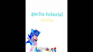 gacha tutorial lightingin ★ alight motion★  gachaclub gacha gachalife edit قاشا [upl. by Elayne801]