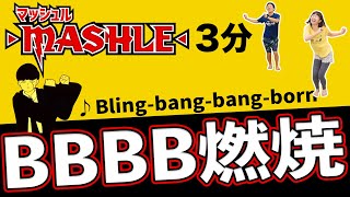 【世界中で大バズり！🔥】「Blingbangbangborn」で燃焼ダンス🕺マッシュル [upl. by Vevina]