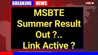 MSBTE Summer Result 2024 Date Out   MSBTE Summer Result Link Active  msbteexaminstructions [upl. by Adrell]