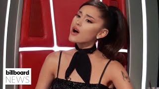 Ariana Grande Wowed By This ‘Voice’ Contestant’s Cover Of ‘POV’  Billboard News [upl. by Balduin]