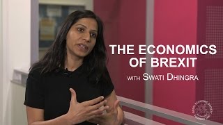 The Economics of Brexit  Swati Dhingra  RES 2016 [upl. by Atnauq639]