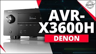 New Denon AVRX3600H 9Channel IMAX Enhanced AV Receiver for 1100 [upl. by Tremaine]