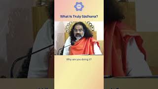 What is Sadhana truly acharyasrisatchitanandasai srisatyasai [upl. by Tzong311]