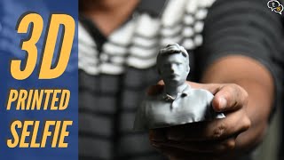 How To Make your own 3D Printed Selfie  3D scan at home [upl. by Odnomar]