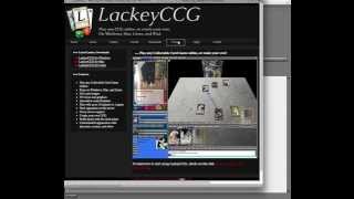 LackeyCCG Tutorial 2 Installing LackeyCCG and Game Plugins [upl. by Tobias]