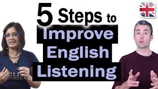 5 Steps to Improve Your English Listening  How to Improve Your English Listening [upl. by Nie860]