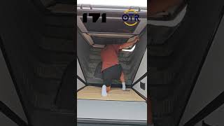 Install The Hard Shell Rooftop Tent Outdoor Living Cabin On Diy Campervan Motorhome camping fyp [upl. by Gale]