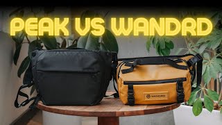 The Best Camera  EDC  Travel Sling in the WORLD Wandrd vs Peak Design [upl. by Nerral]