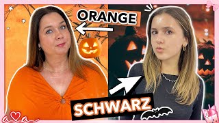 Nur EINE FARBE für 24 STUNDEN 🎃👻🦇 HALLOWEEN CHALLENGE 🧡 Alles Ava [upl. by Demaria338]