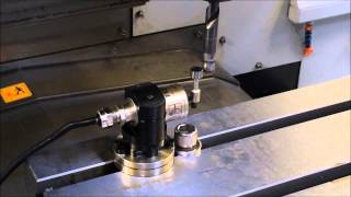 Setting up a Reninshaw tool setter on a Leadwell V50L machining centre with a Fanuc OiMD [upl. by Byrd604]