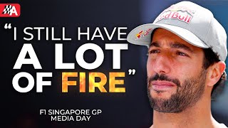 Is Singapore Ricciardos Last Chance in F1  Singapore GP Paddock News [upl. by Weisberg]