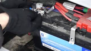 How to change battery  Opel Movano  Renault Master [upl. by Anelet]