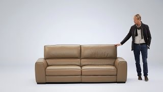 Natuzzi sofa collection  Ergo Natuzzi Italia sofa [upl. by Denoting808]