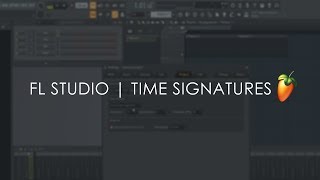 FL STUDIO 20  Time Signature Changes [upl. by Ballman]