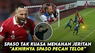 Selebrasi Emosional Spasojevic😭 Momen Emosional Usai Spaso Cetak Goal Ke Gawang Brunei Darusalam [upl. by Schnorr]