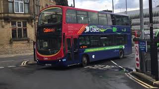 Buses at Keighley Bus Terminal 20th October 2020 [upl. by Flann]