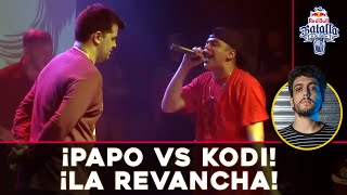 ¡KODIGO vs PAPO ¡LA REVANCHA EN 2014 ReviviendoBatallas [upl. by Lika]