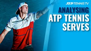 Analysing ATP Tennis Players Serves 🧐 [upl. by Tessil]