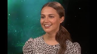 Alicia Vikander Almost DIED Filming Tomb Raider amp She Ate CARBS [upl. by Ruprecht]