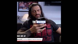 Roman calling WISEMAN edit shorts shortvideo trending romanreigns wwe viralvideo [upl. by Ferri]