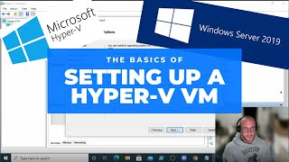 HyperV Setup and Windows Server 2019 Install [upl. by Favianus]