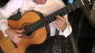 J S Bach Gavotte en Rondeau guitar BWV 1006a Segovia version [upl. by Norby18]