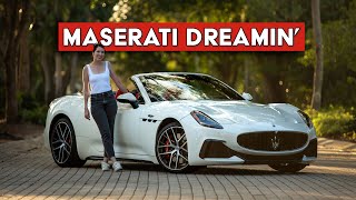 The Maserati GranCabrio Trofeo Is Expensive Freedom  Drive Vibes With Amanda [upl. by Hafirahs359]