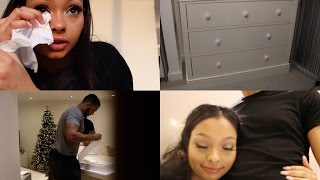 VLOG  Fixing the baby changing table Random Chat  JaydePierce [upl. by Rezeile]