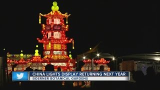 Plans underway for China Lights return in 2017 [upl. by Martinez]