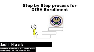 Step by Step process for DISA 30 Registration  Sachin Hissaria [upl. by Eikciv]