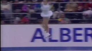 Krisztina Czakó HUN  1992 Albertville Ladies Original Program Secondary Broadcast Feed [upl. by Yrrehs]