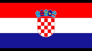 quotLijepa naša domovinoquot National Anthem of Croatia Lyrics CroEngFra [upl. by Modnarb]