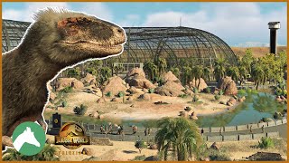 Moros Intrepidus Island  Jurassic World Evolution 2  The Cretaceous Desert Park [upl. by Airdnala]