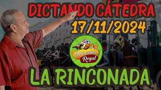 171124 DICTANDO CATEDRA PRONOSTICOS LA RINCONADA [upl. by Darbee]