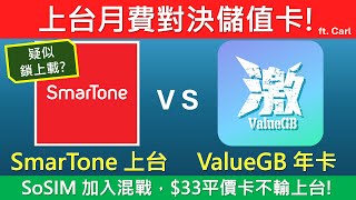 儲值卡快過上台 SmarTone 月費、ValueGB 年卡速度對決  上載疑似鎖速  SoSIM不輸上台  ft Carl [upl. by Fraze]